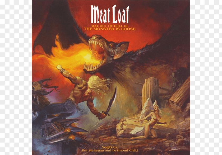 Meat Loaf Bat Out Of Hell III: The Monster Is Loose II: Back Into Two Three Ain't Bad PNG