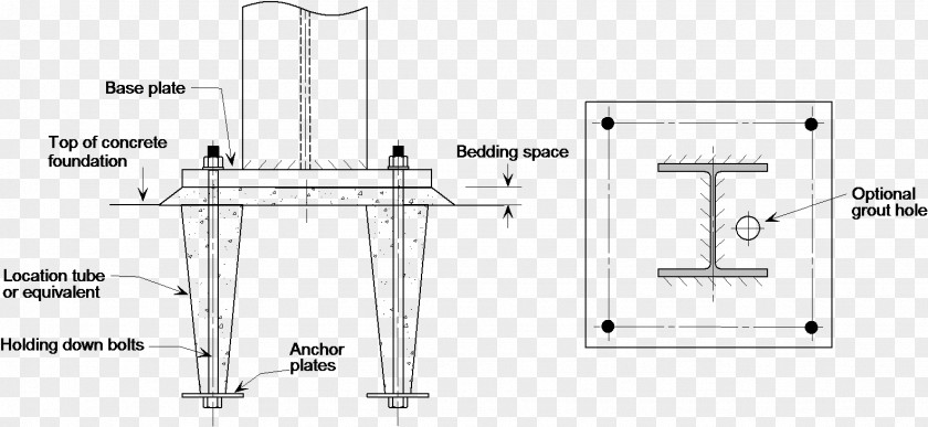 Plate Hole Shear Wall Bolt Building Fastener PNG