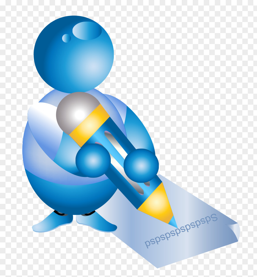 Science And Technology Blue Villain PNG