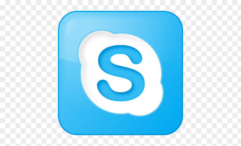 Social Skype Box Blue Icon | Bookmark Iconset YOOtheme Clip Art PNG