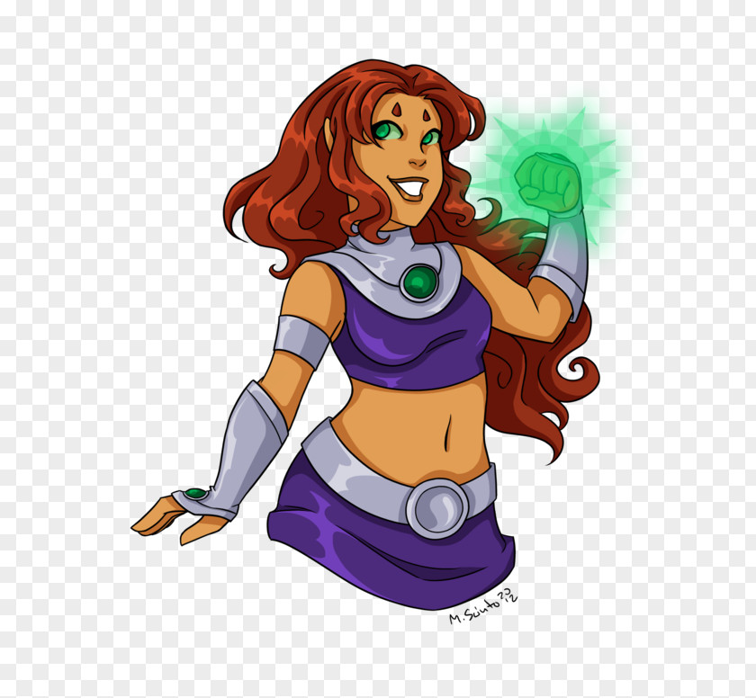 Starfire Magik Drawing Donna Troy PNG