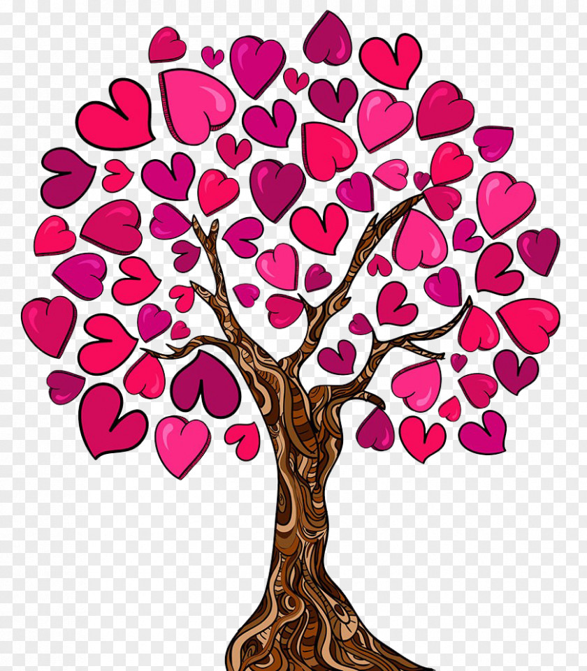 Wedding Sign In The Tree Family Heart Love Clip Art PNG