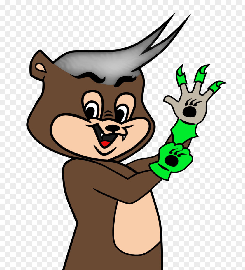 Gator Mascot Honey Badger Glove Finger Garden PNG