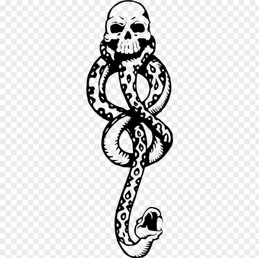 Harry Potter Lord Voldemort Death Eaters Duistere Teken Tattoo PNG
