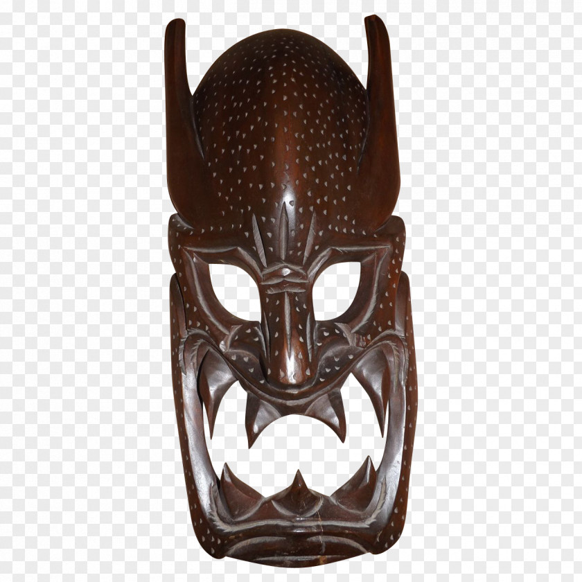 Mask Traditional African Masks Wood Carving Antique Vintage Clothing PNG