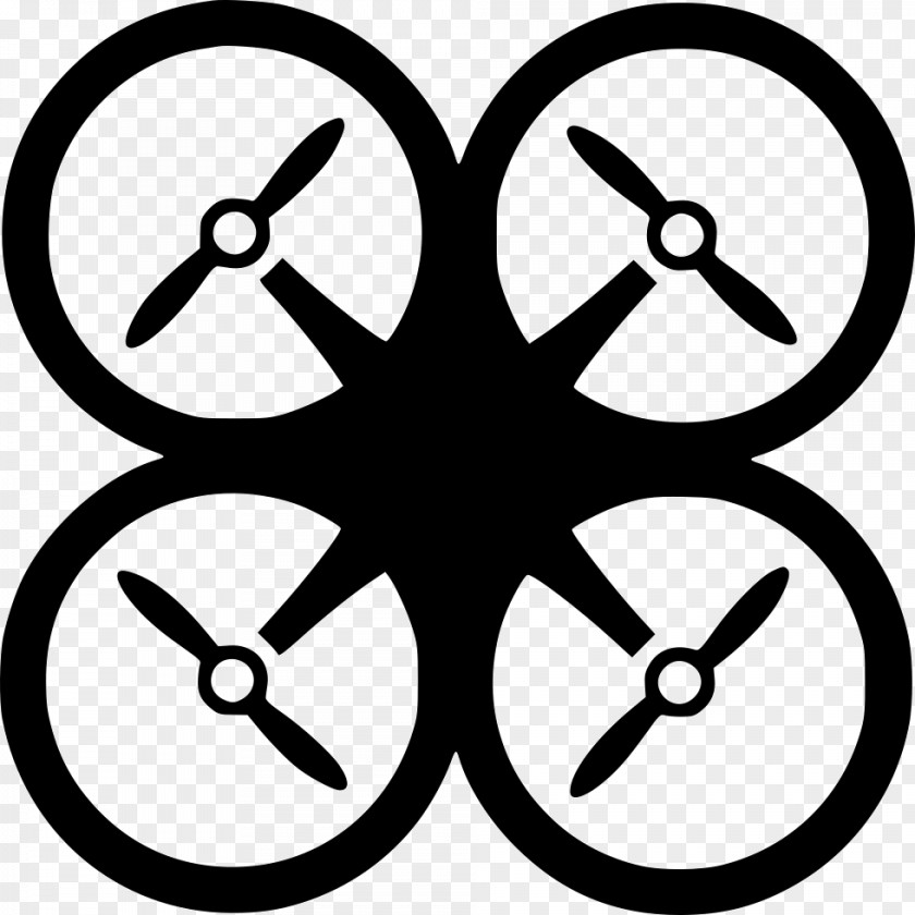 Quadcopter Unmanned Aerial Vehicle Clip Art PNG