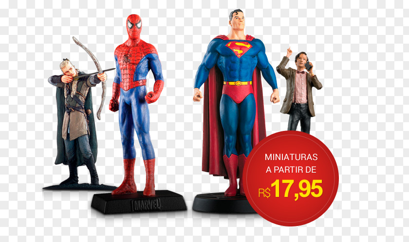 Senhor Dos Aneis Superman No. 2 Superhero DC Comics Super Hero Collection Figurine PNG