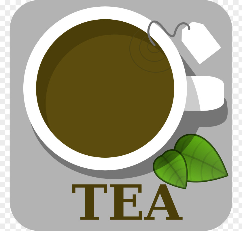 Tea Bag Cup Green Clip Art PNG