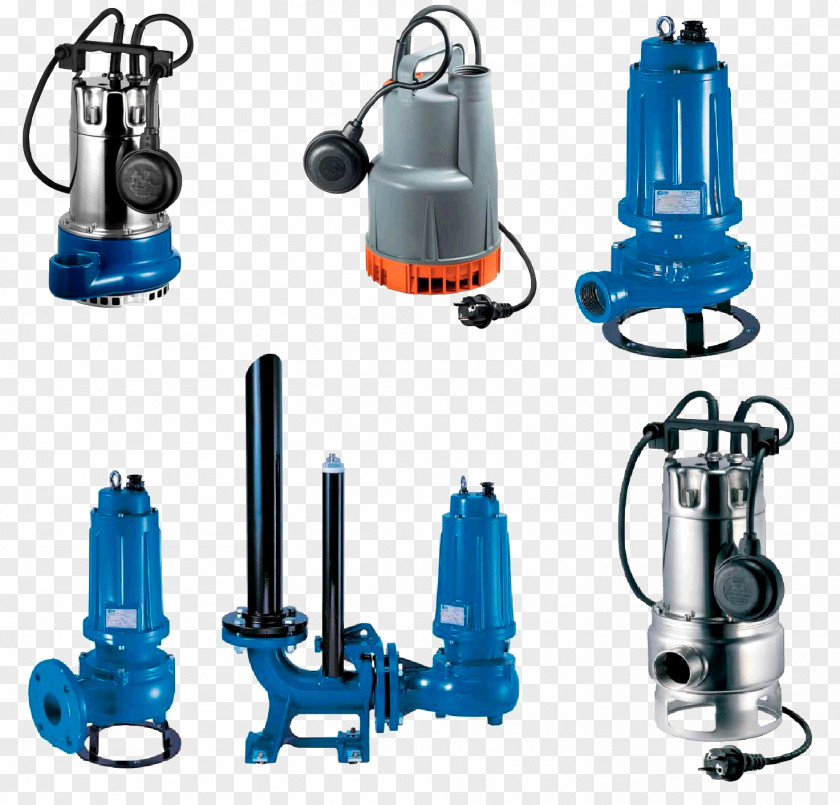 Water Pump Wastewater Drainage Industry PNG