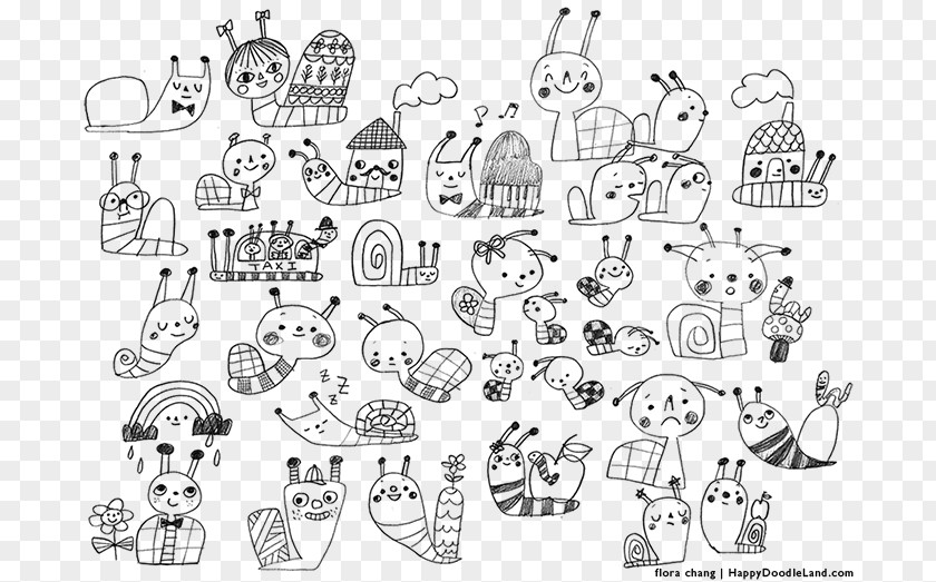 Doodle Drawing Coloring Book Clip Art PNG