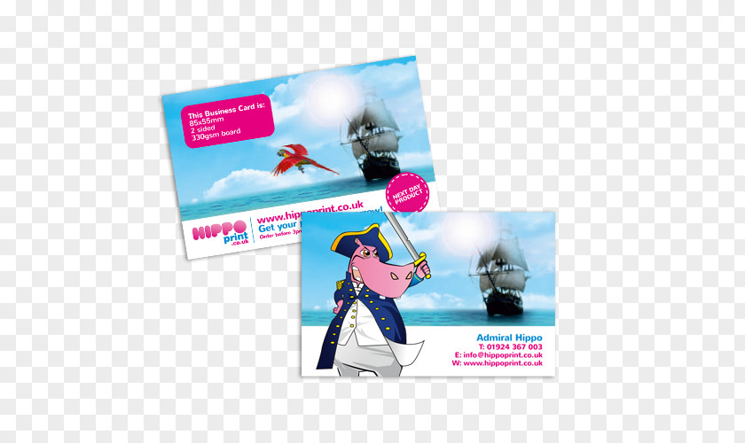 Hippo Watercolor Advertising Printing Flyer Business Cards Standard Paper Size PNG