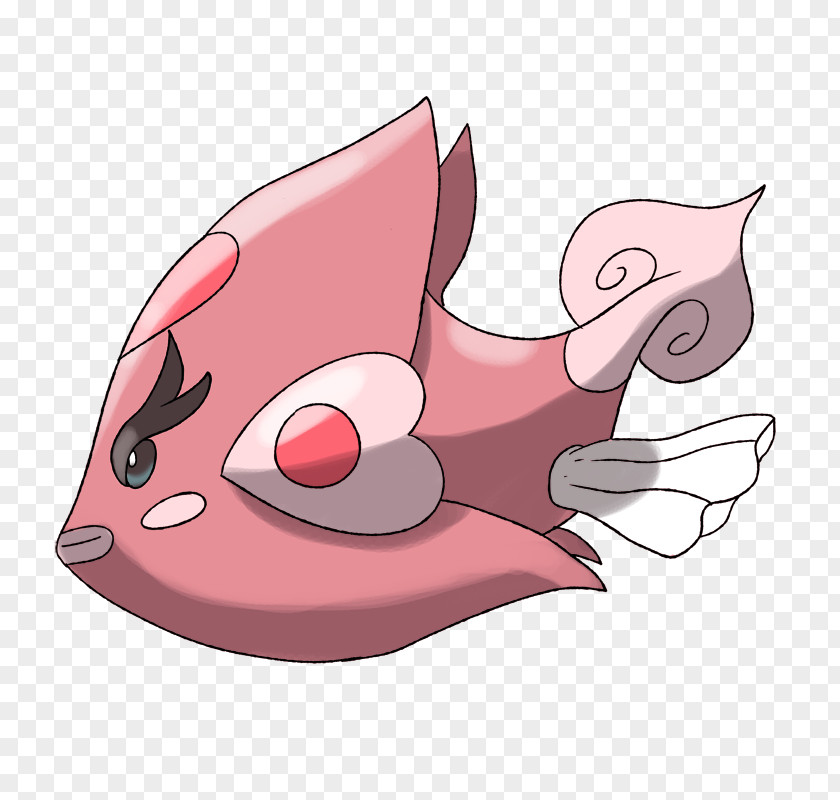 Pokemon Go Pokémon GO Alomomola Luvdisc Evolution PNG