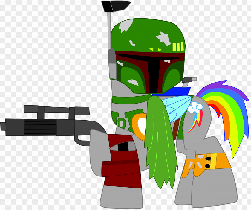 Star Wars Boba Fett Jango Rainbow Dash Jabba The Hutt General Grievous PNG