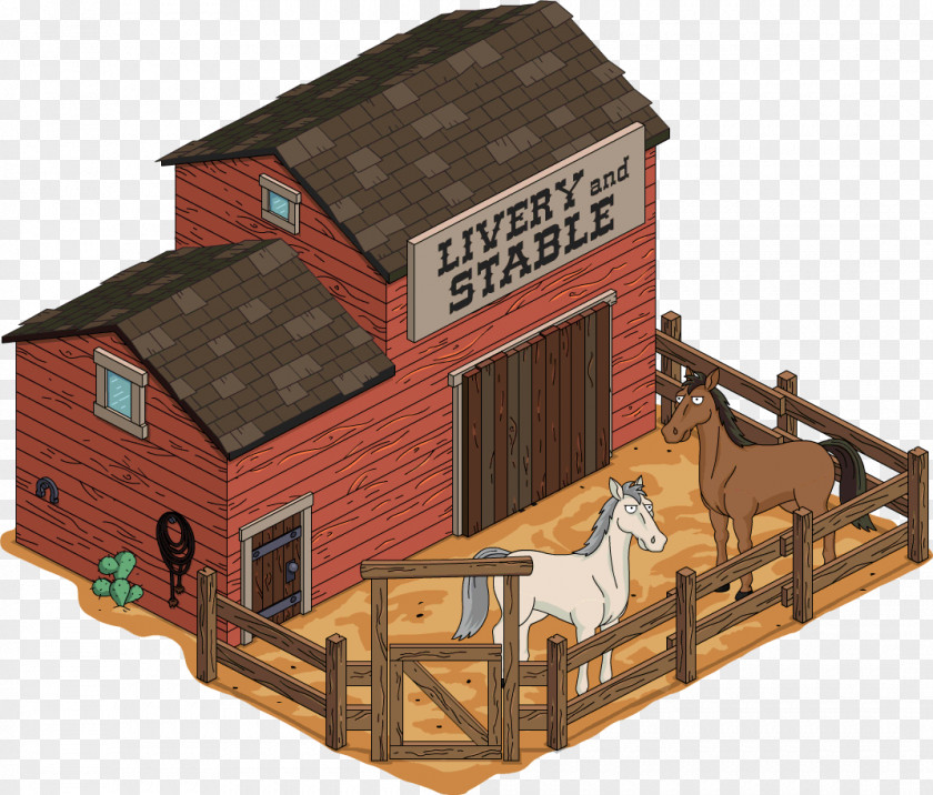 Wild West The Simpsons: Tapped Out Bart Simpson American Frontier Cletus Spuckler Building PNG