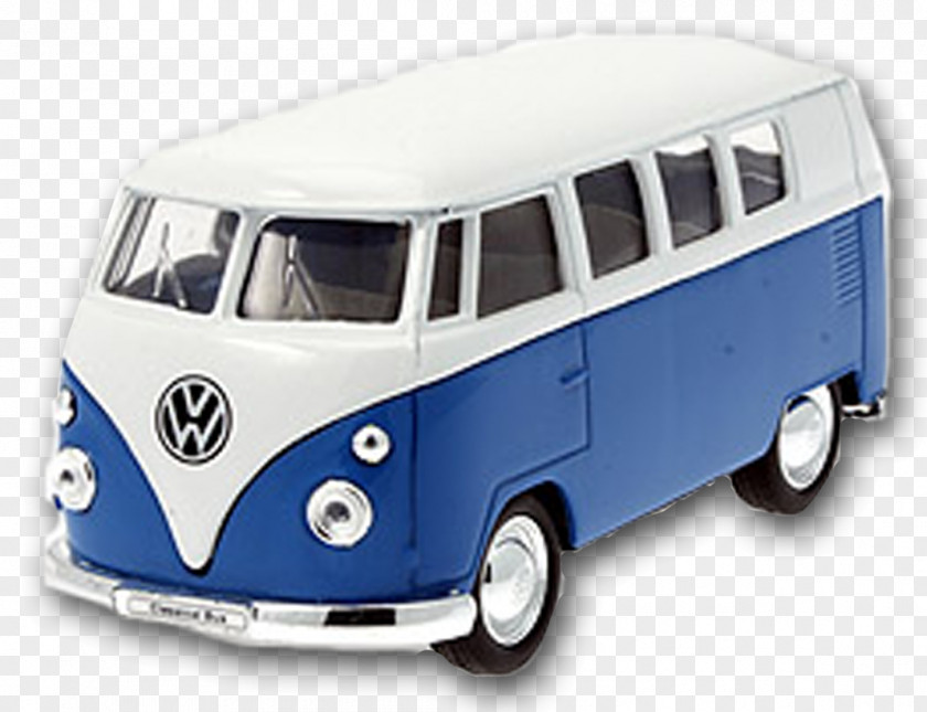 Blue Bus Volkswagen Type 2 Car Van Beetle PNG