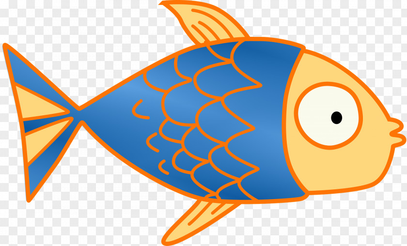 Cute Fish Cartoon Clip Art PNG