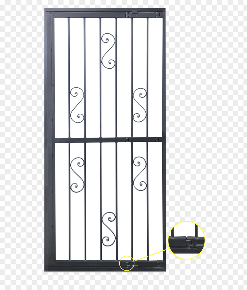 Iron Wrought Door Hashtag Steel PNG