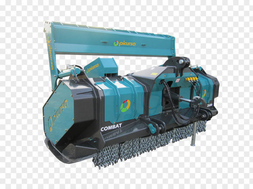 Tractor Agricultural Machinery Forestry Woodchipper Crusher PNG
