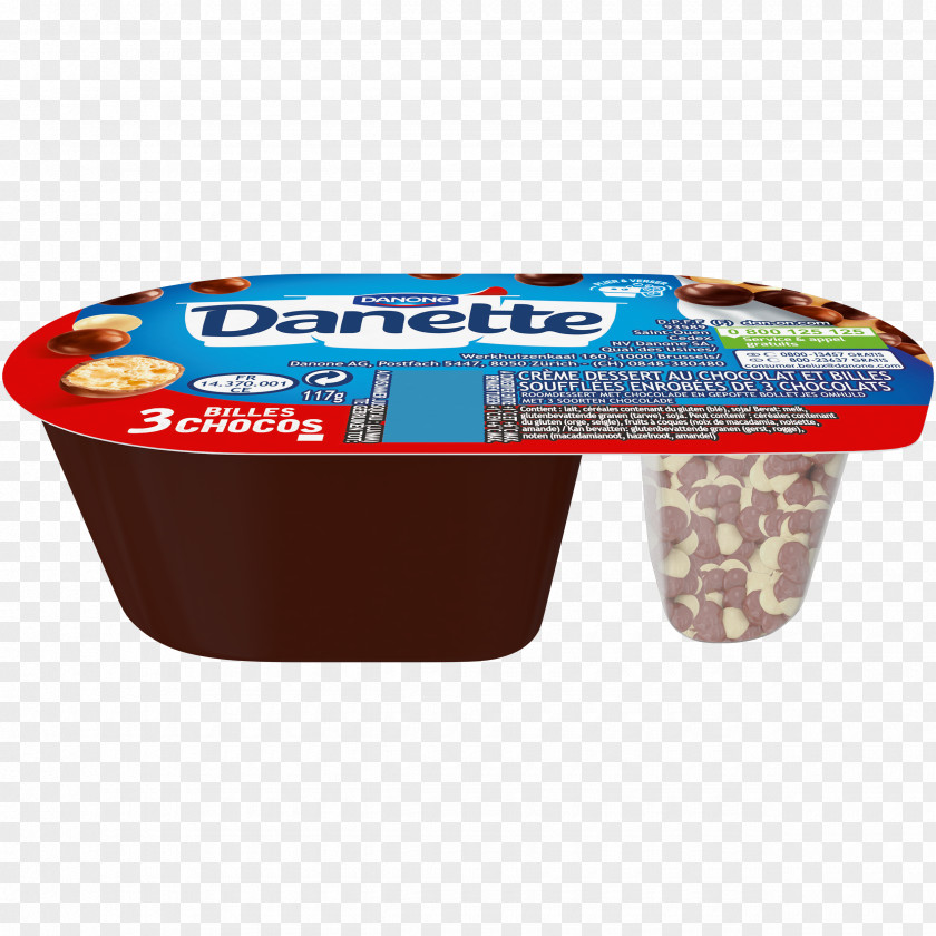 Chocolate Cream Danette Flavor Vla PNG