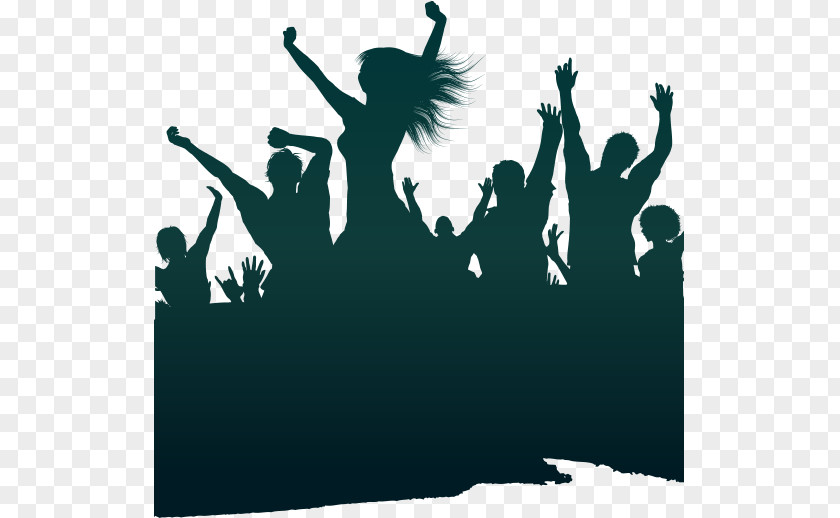 Party Silhouette Stock Photography PNG