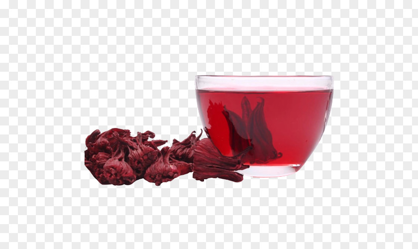 Roselle And Tea Picture Material Flowering Hibiscus Chrysanthemum PNG