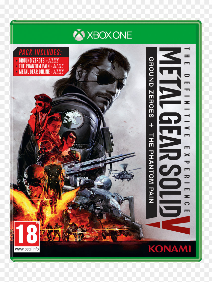 Xbox Metal Gear Solid V: The Phantom Pain Ground Zeroes HD Collection Online 3: Snake Eater PNG