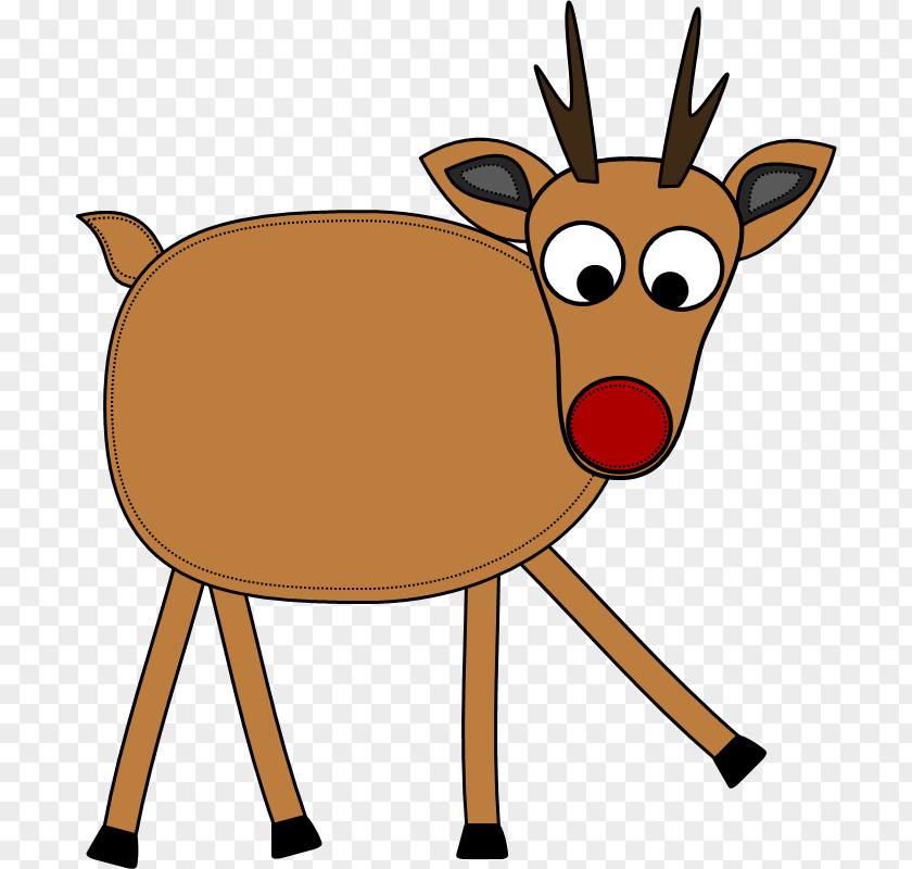 Reindeer Clip Art Antler Cartoon Pack Animal PNG