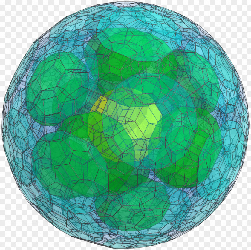 Cell Polytope Truncated Icosahedron Three-dimensional Space Polyhedron Four-dimensional PNG