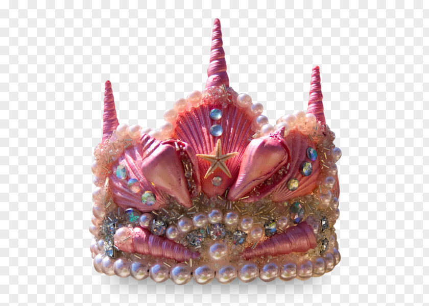 Seashell Ariel Bridal Crown Mermaid PNG