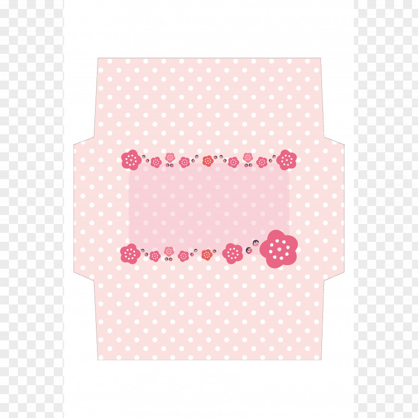 A4 Template Paper Polka Dot Place Mats Pink M PNG