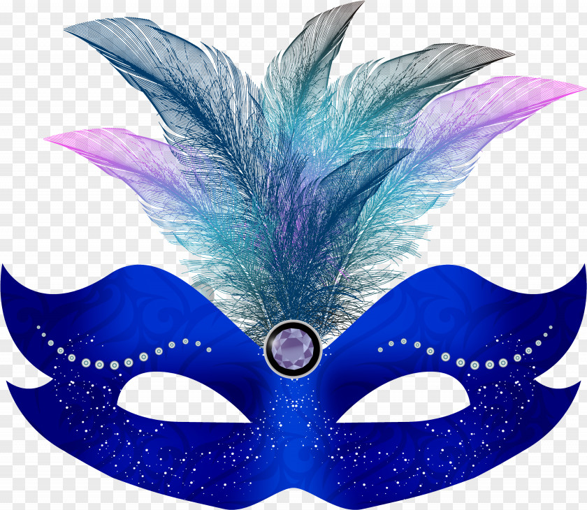 Electric Blue Costume Accessory Feather PNG