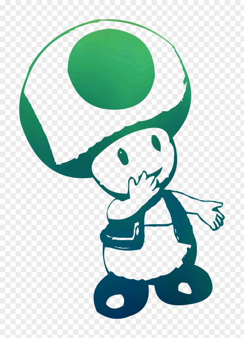 New Super Mario Bros. Wii Toad PNG