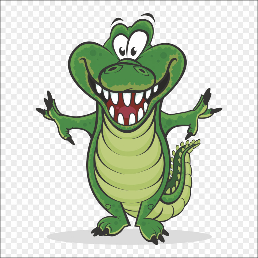 Crocodile Cartoon Royalty-free Funny Animal Clip Art PNG