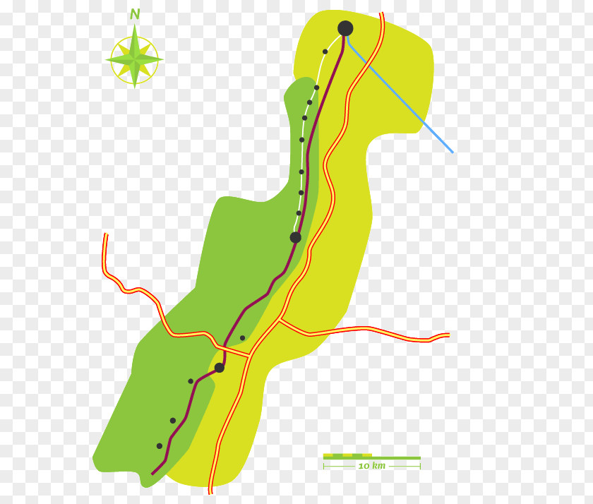 Dijon Morey-Saint-Denis TGV Rail Transport Map PNG