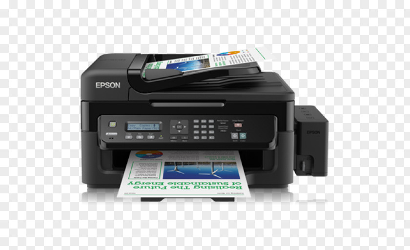 Ink Jet Multi-function Printer Inkjet Printing Epson PNG