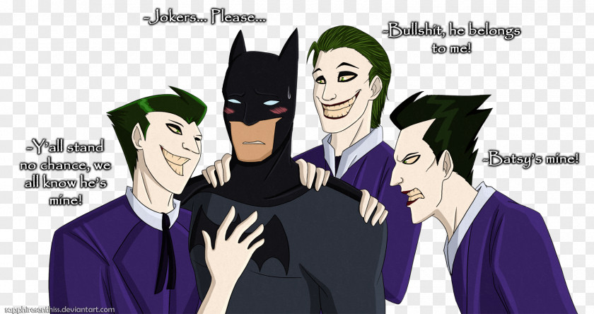 Joker Batman Comics Cartoon DeviantArt PNG