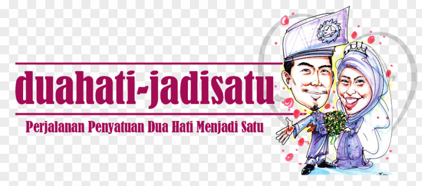 Satu Hati Logo Banner Brand Design Illustration PNG