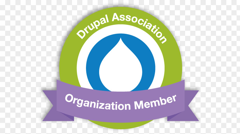 Drupal Association Organization Logo Website PNG