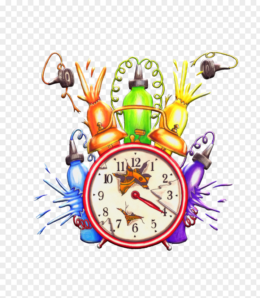 Time Bomb Tattoo Artist Ink Clock PNG