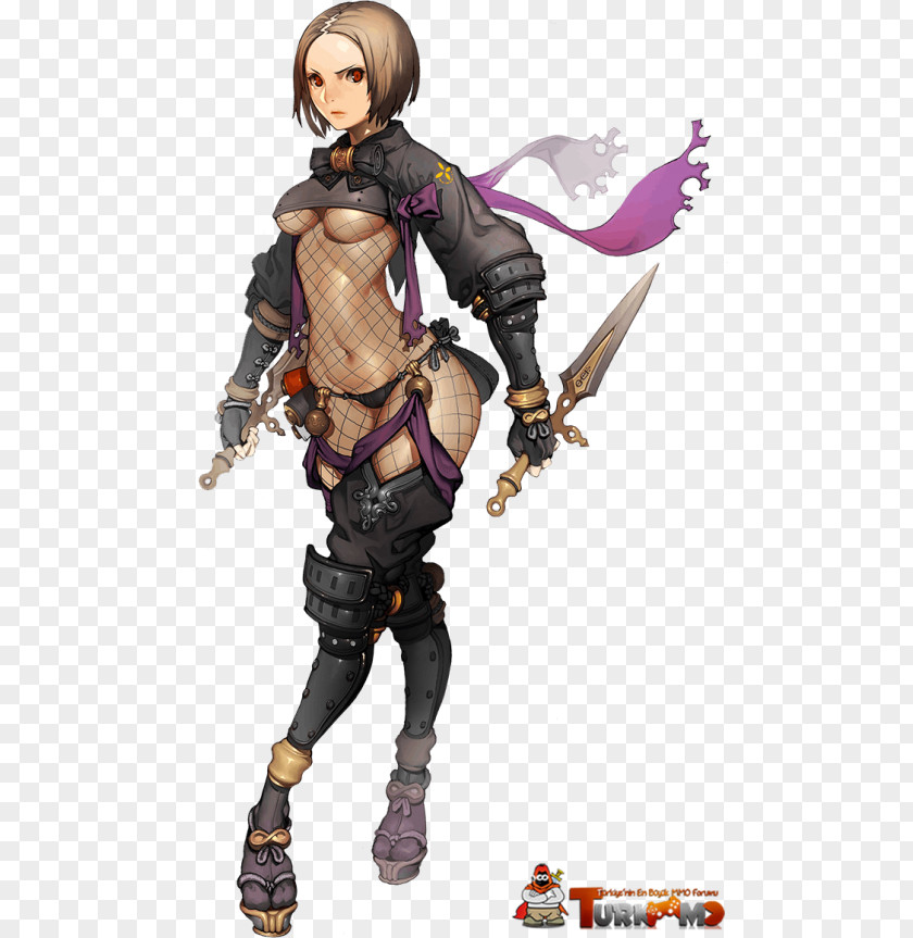 Design Blade & Soul Model Sheet Concept Art Character PNG