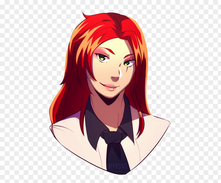 Picok Blog Tumblr Red Hair Drawing PNG