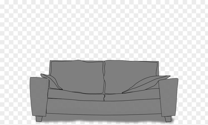 Sofa Vector Couch Pillow Clip Art PNG