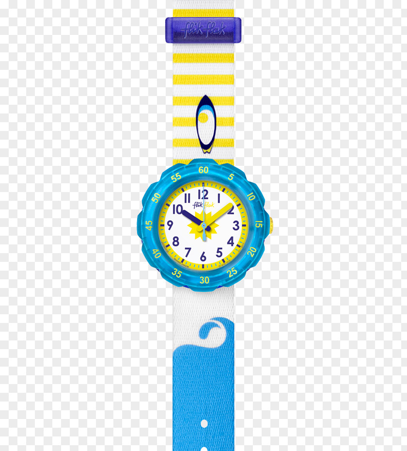 Watch Swatch Flik Flak Power Time Clock PNG
