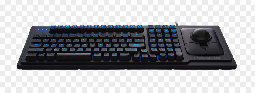 Youtube Gaming Headset Blue Computer Keyboard Numeric Keypads Mouse Space Bar Trackball PNG