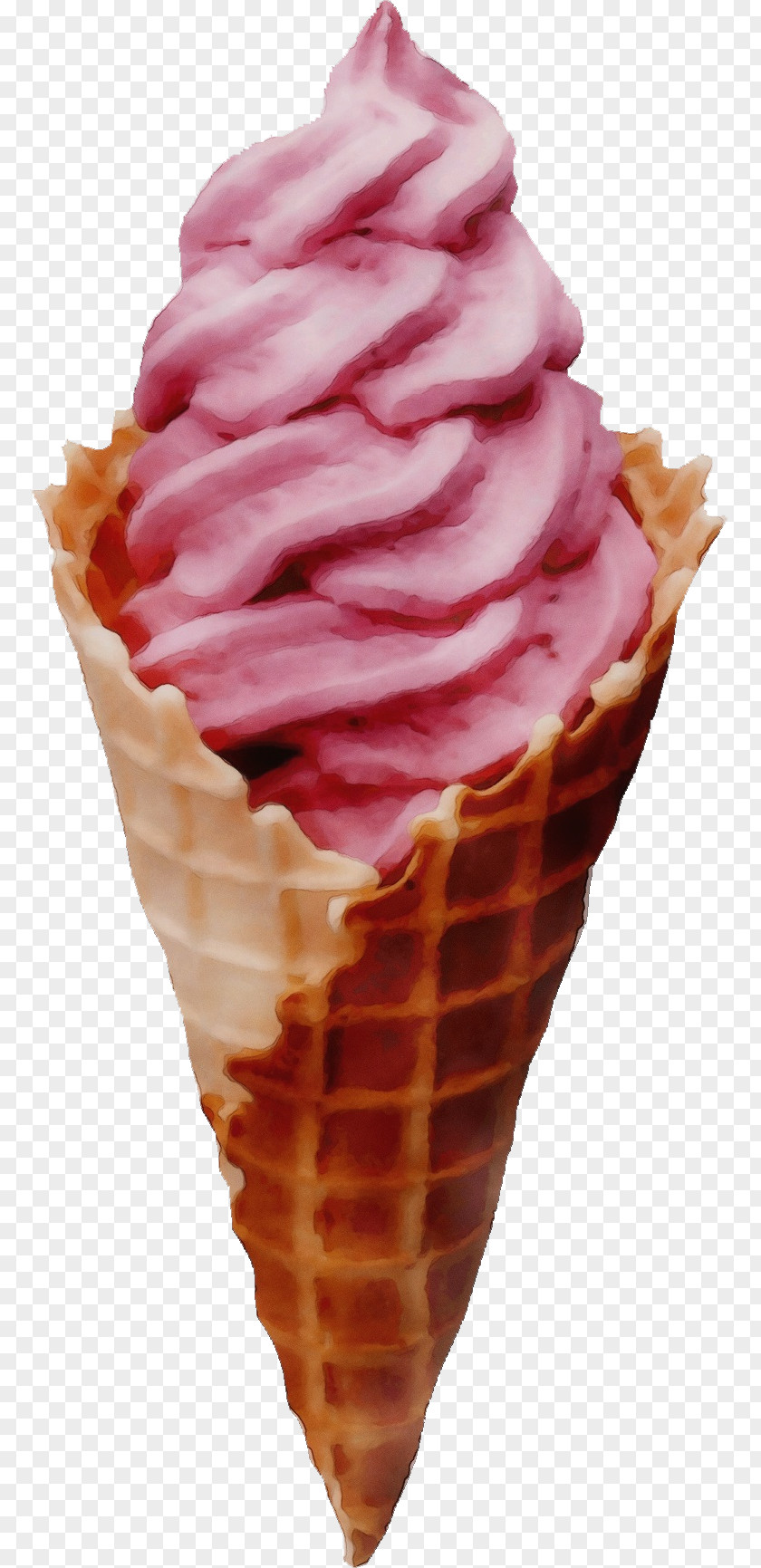 Ingredient Pink Ice Cream PNG