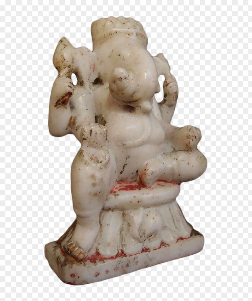 Mandal Ganesh Decoration Classical Sculpture Stone Carving Figurine Artifact PNG