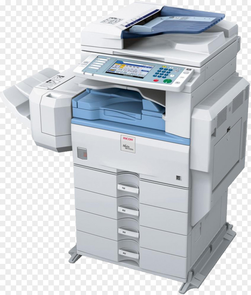 Printer Ricoh Photocopier Toner Cartridge Printing PNG