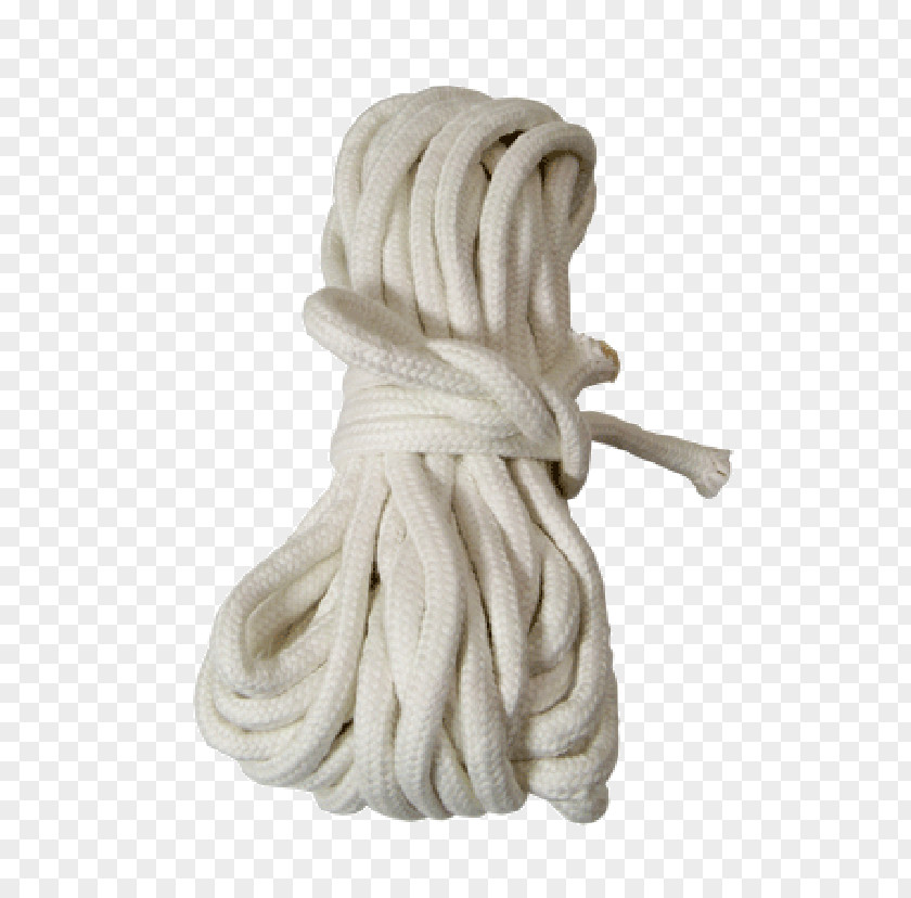 Rope Sticker White Silk PNG