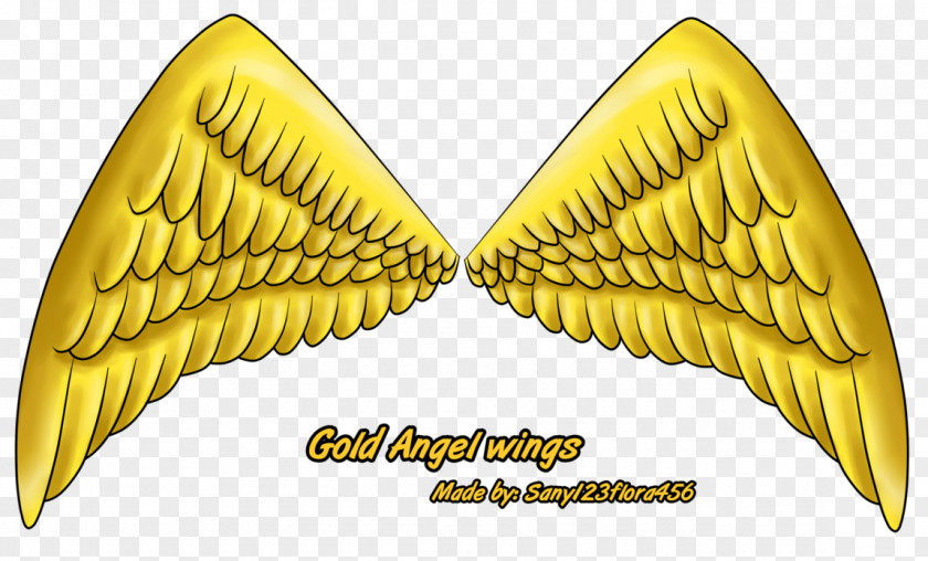 Wings Angel Wing Gold Clip Art PNG