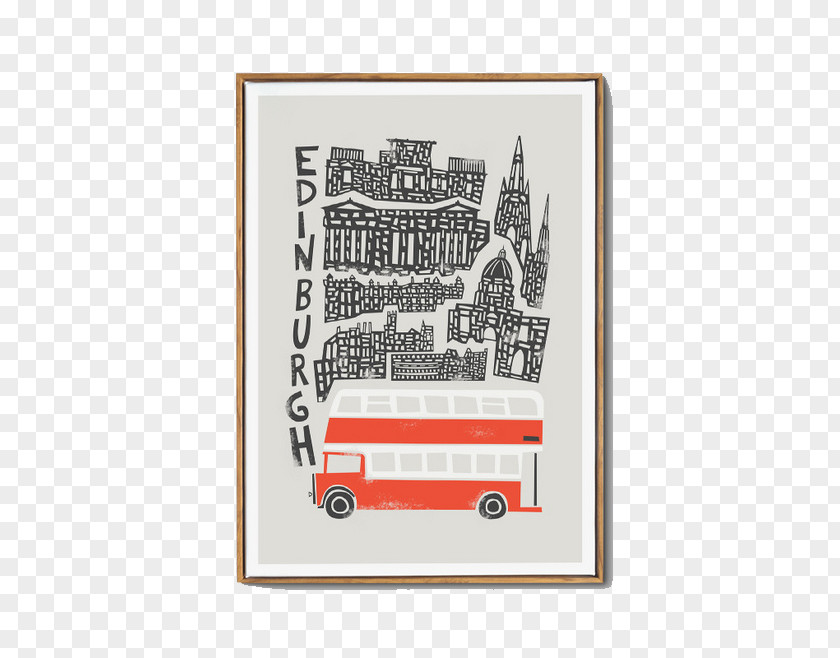 Decorate The City Edinburgh Poster Painting PNG